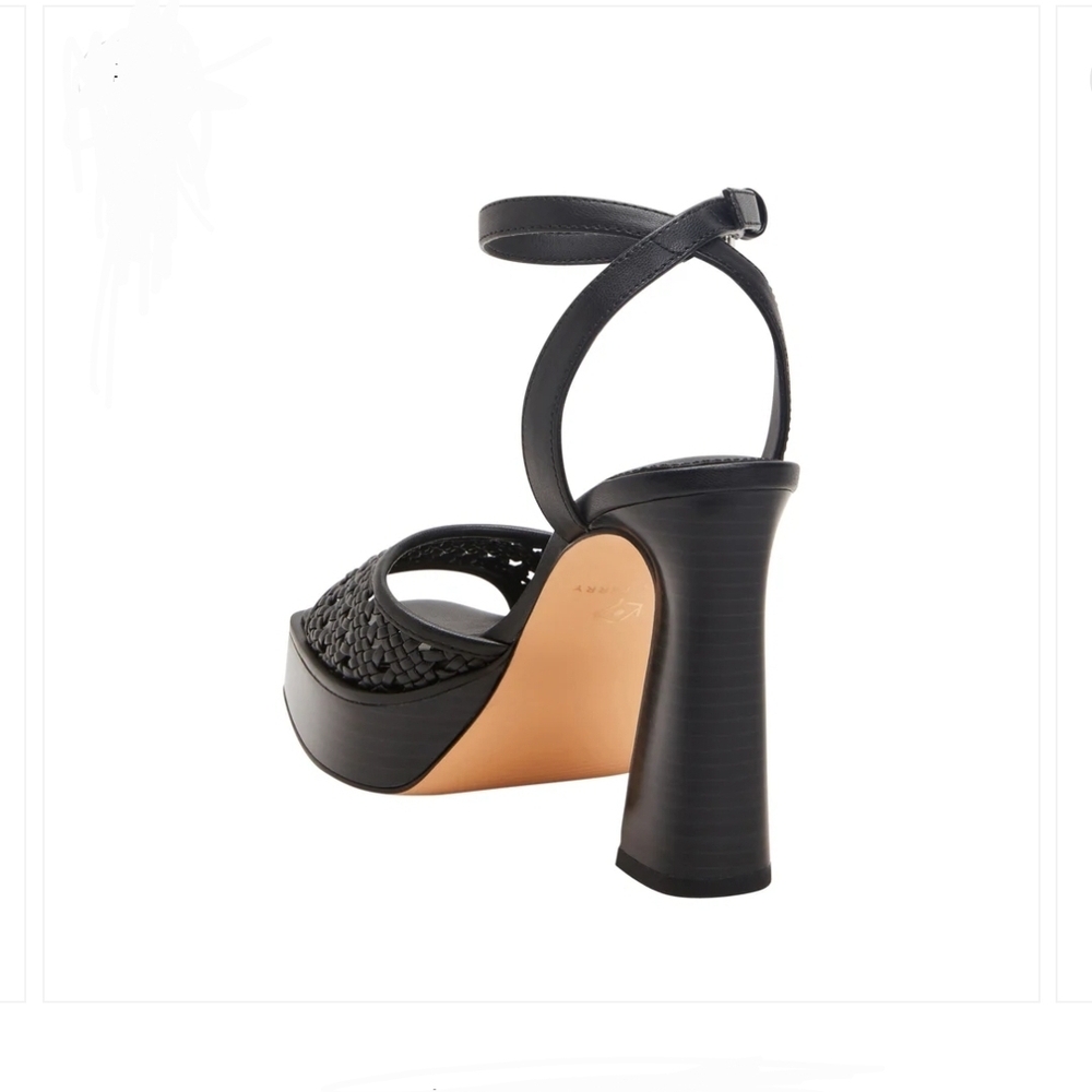 Katy Perry Collections The Steady Ankle Strap Black Platform Heels 8.5M - Picture 5 of 8